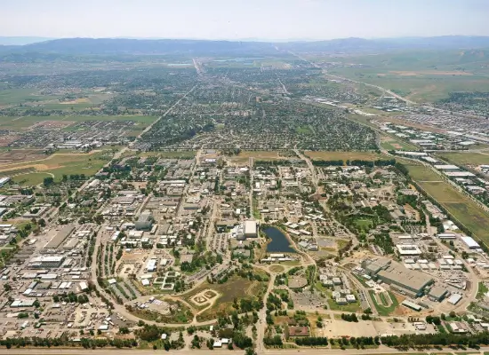Satellite View of Livermore, CA