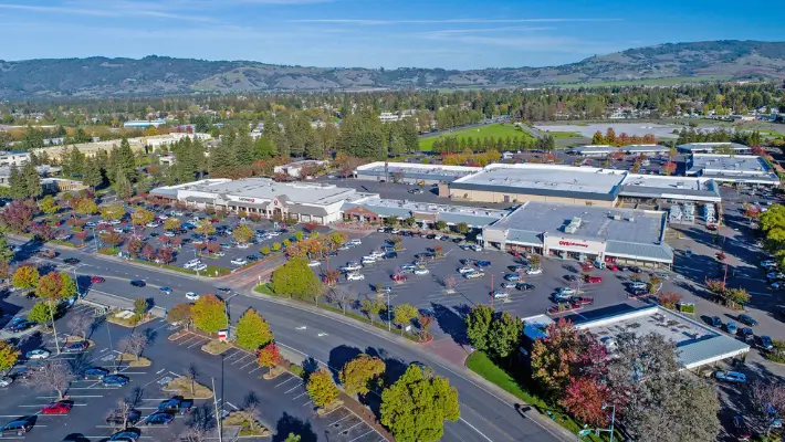 Satellite View of Rohnert Park, CA