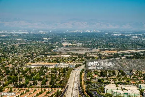 Satellite View of Sunnyvale, CA
