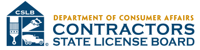 CA contractor license
