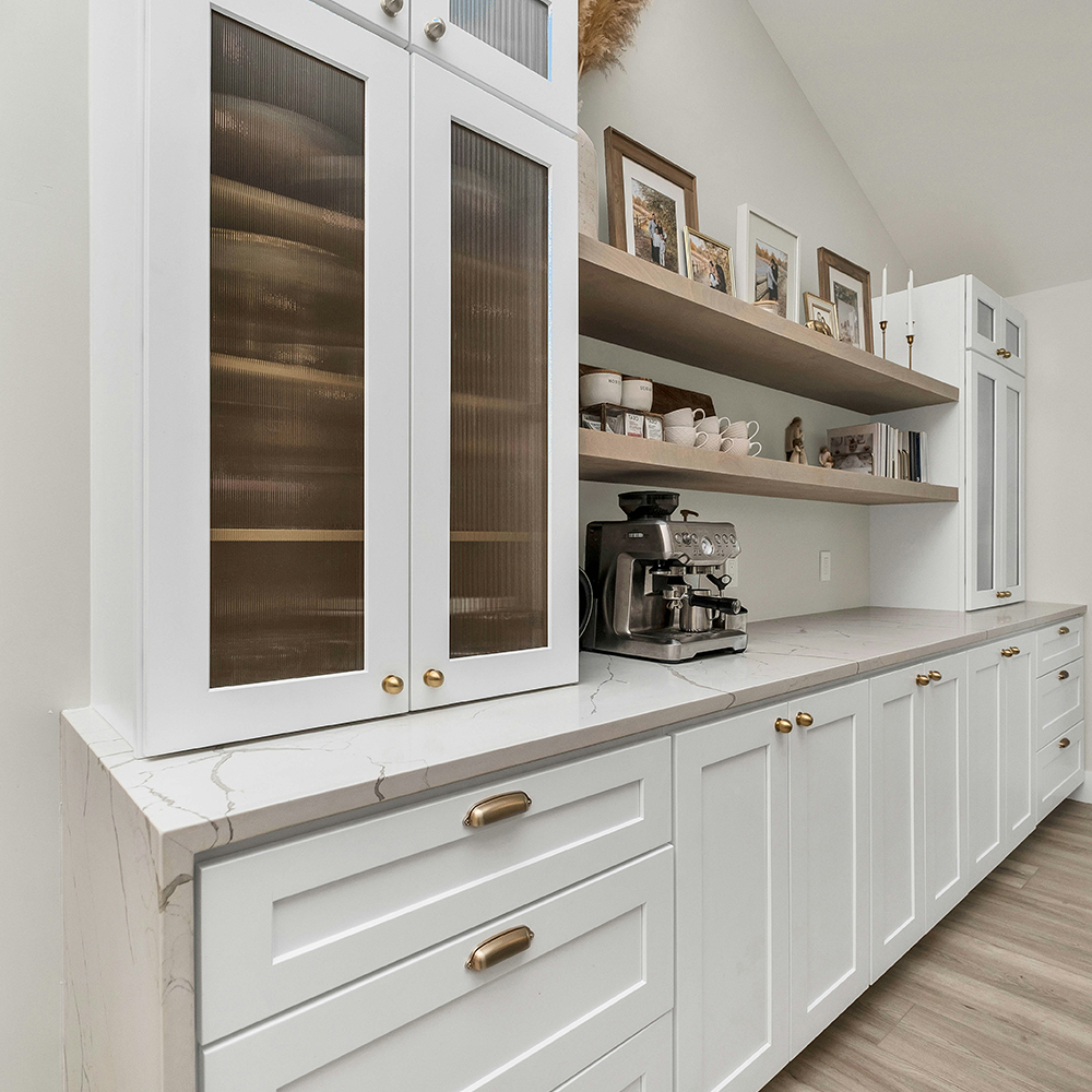 Kitchen Makeover Custom Cabinetry & Storage