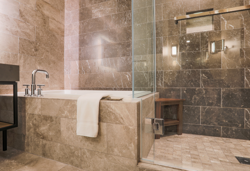 modern bathroom remodel 2025
